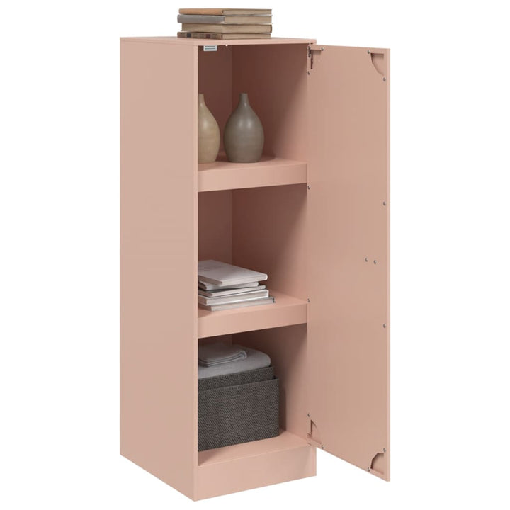 Dressoir 34,5x39x107 cm staal roze