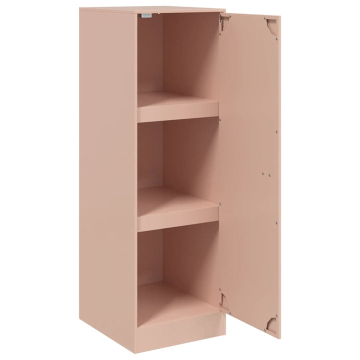 Dressoir 34,5x39x107 cm staal roze