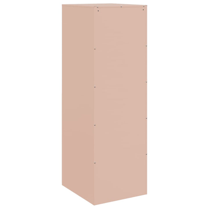 Dressoir 34,5x39x107 cm staal roze