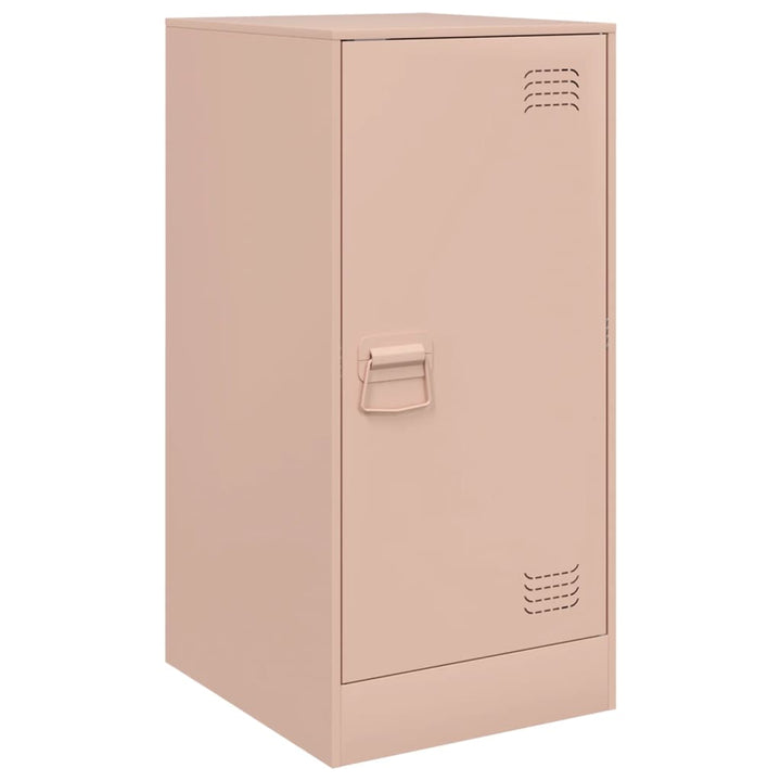 Dressoir 34,5x39x73 cm staal roze