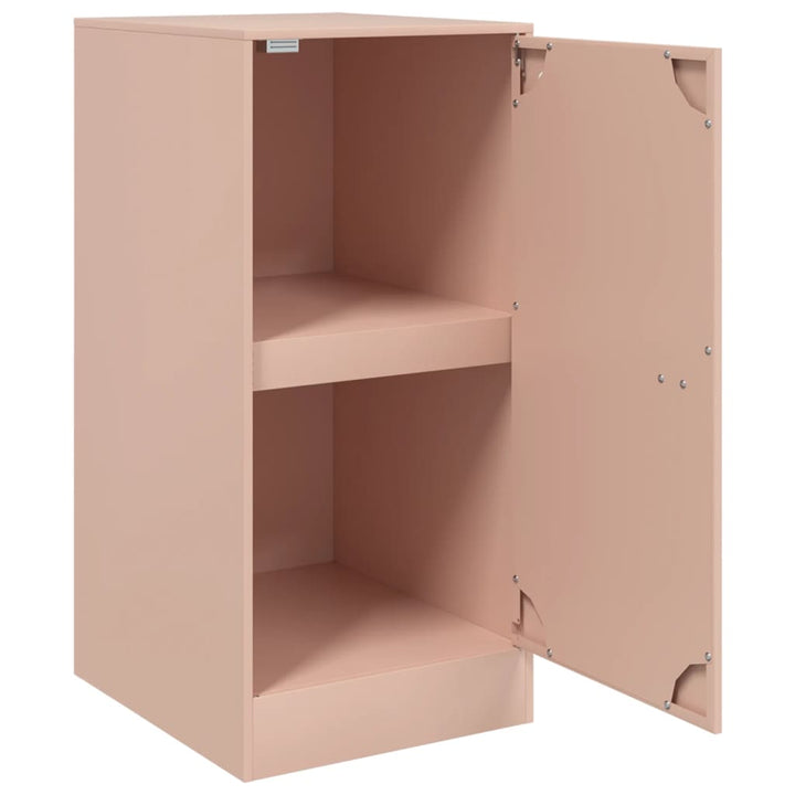 Dressoir 34,5x39x73 cm staal roze