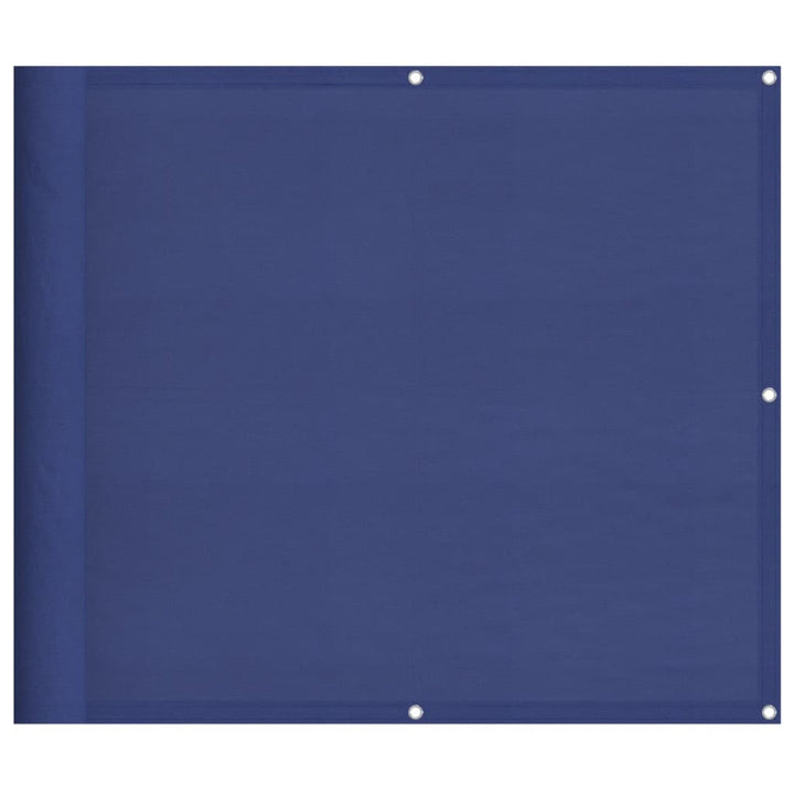 Balkonscherm 90x700 cm 100% oxford polyester blauw