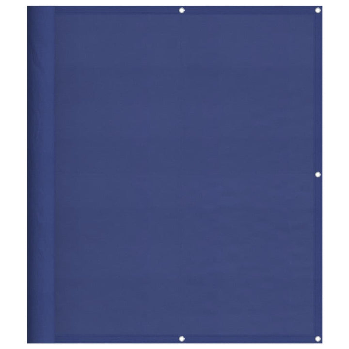 Balkonscherm 120x700 cm 100% oxford polyester blauw