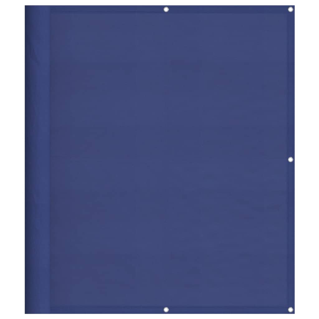 Balkonscherm 120x800 cm 100% oxford polyester blauw