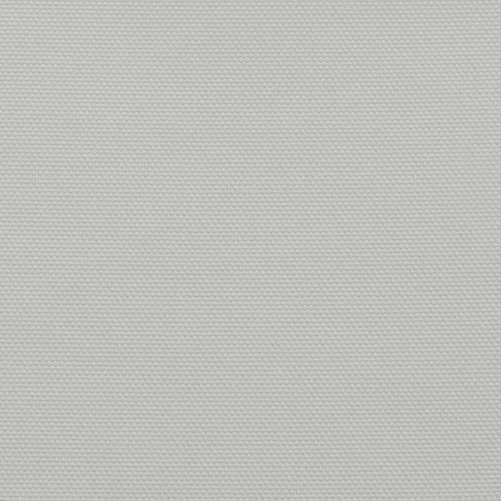 Zonnezeil 5x3,5 m 100% polyester oxford lichtgrijs
