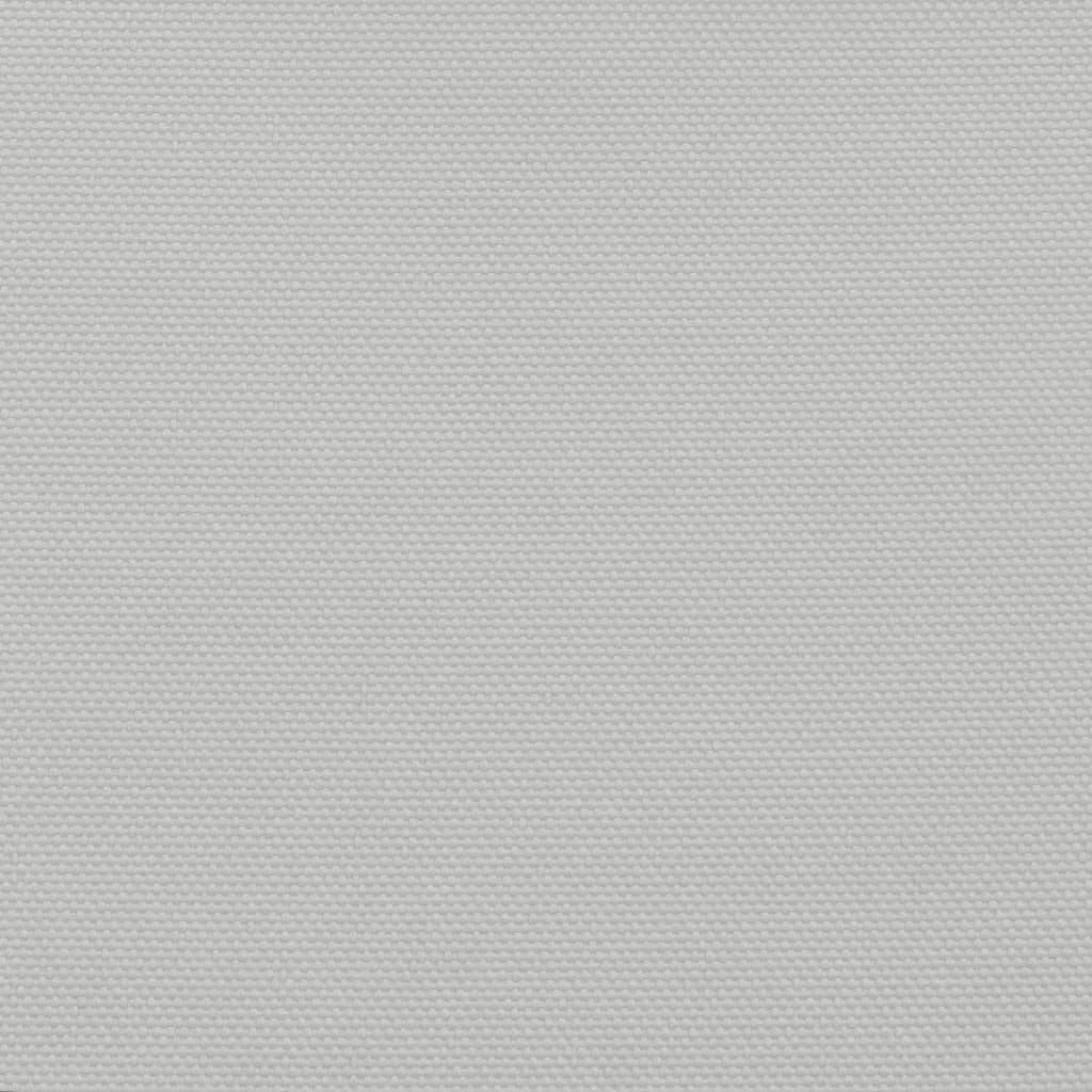 Zonnezeil 8x5 m 100% polyester oxford lichtgrijs