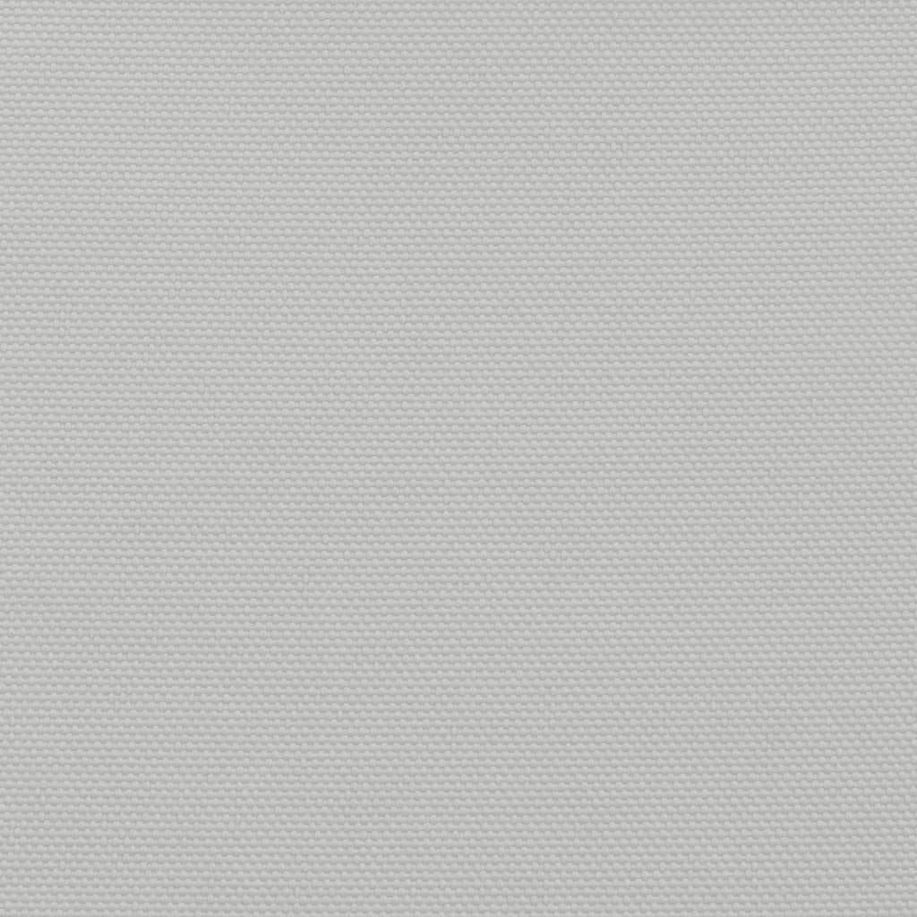 Zonnezeil 8x6 m 100% polyester oxford lichtgrijs
