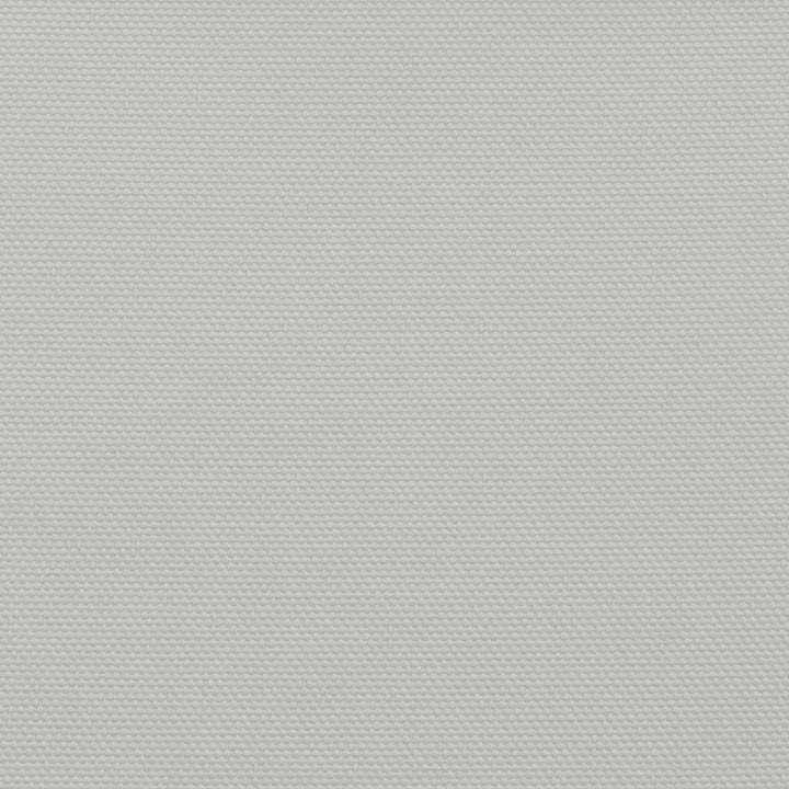 Zonnezeil 8x6 m 100% polyester oxford lichtgrijs