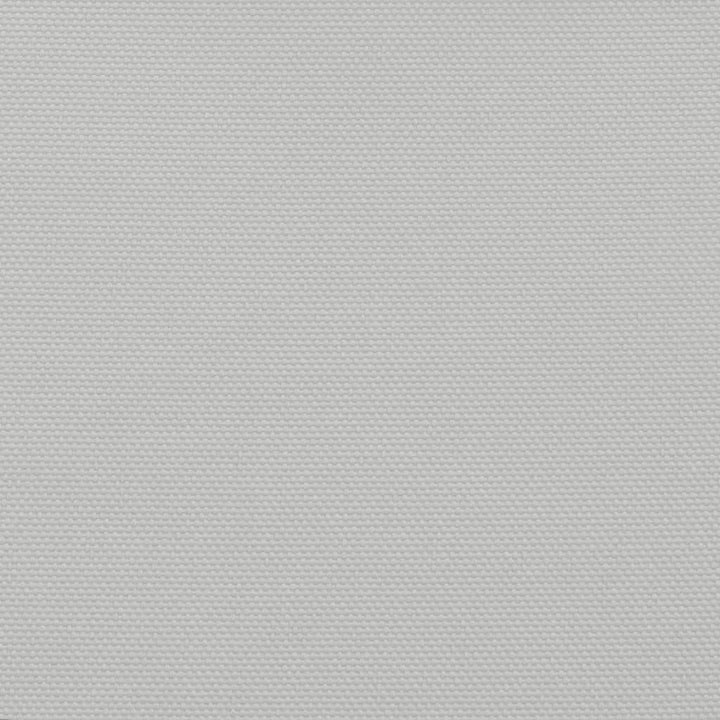 Zonnezeil 3x3x4,24 m 100% polyester oxford lichtgrijs