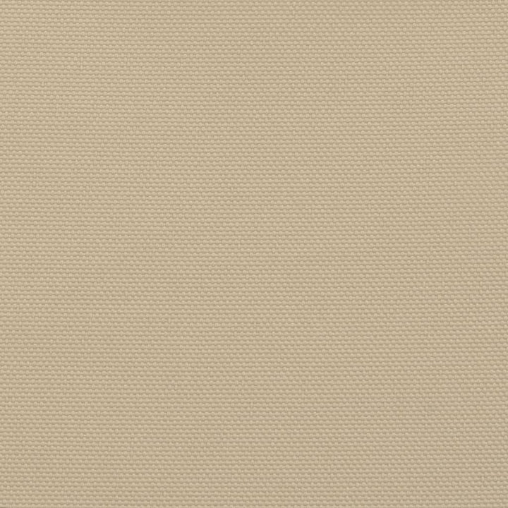 Zonnezeil 7x5x5 m 100% polyester oxford beige