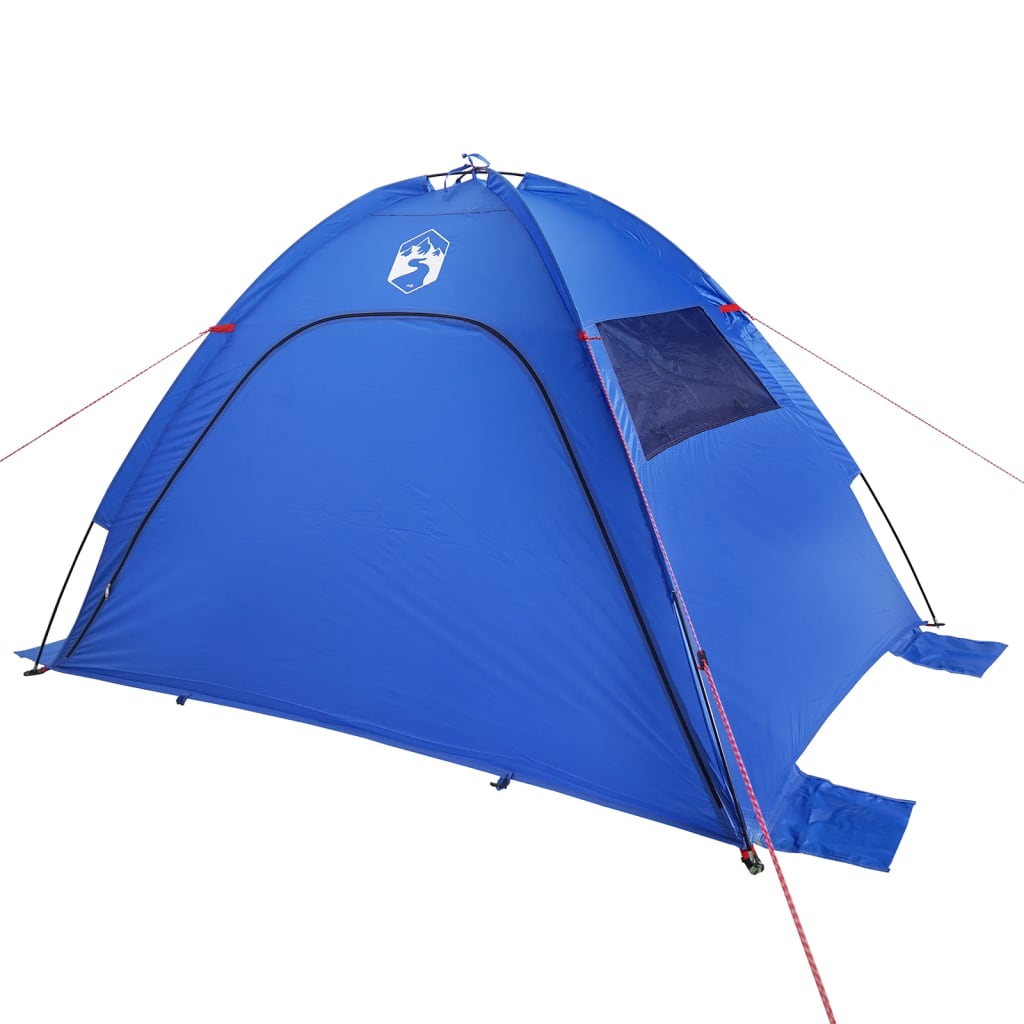 Strandtent waterdicht azuurblauw