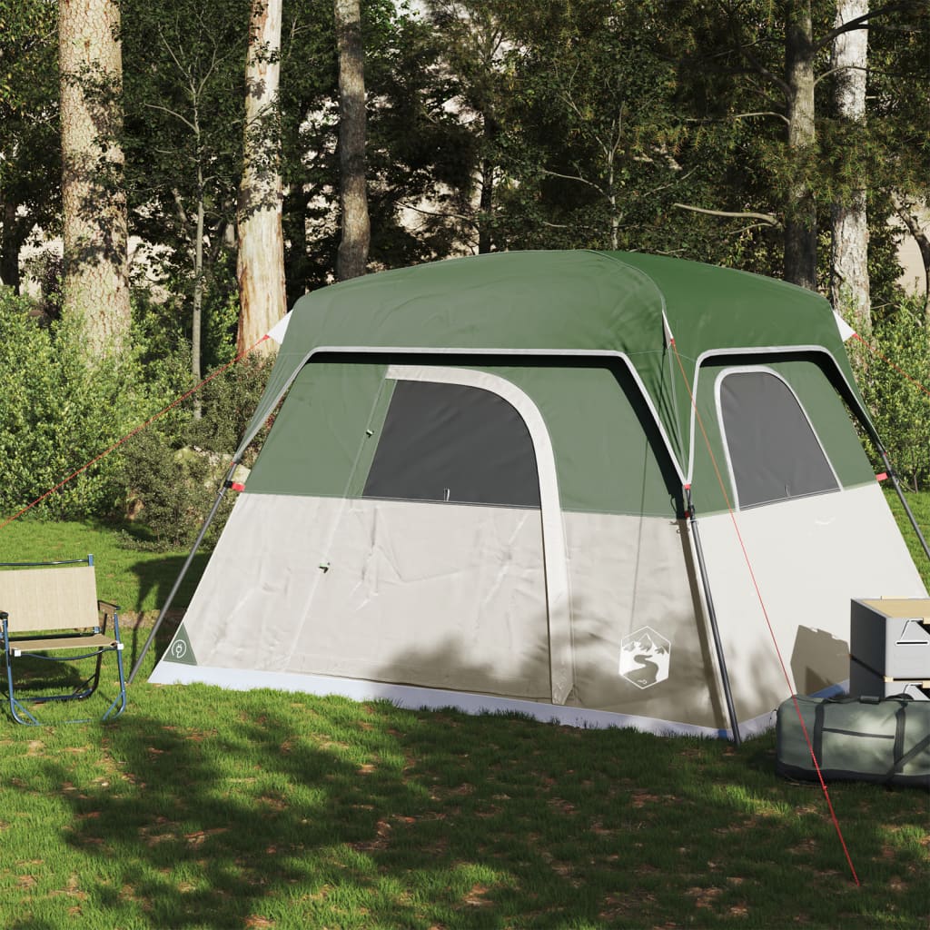 Tent 4-persoons waterdicht groen