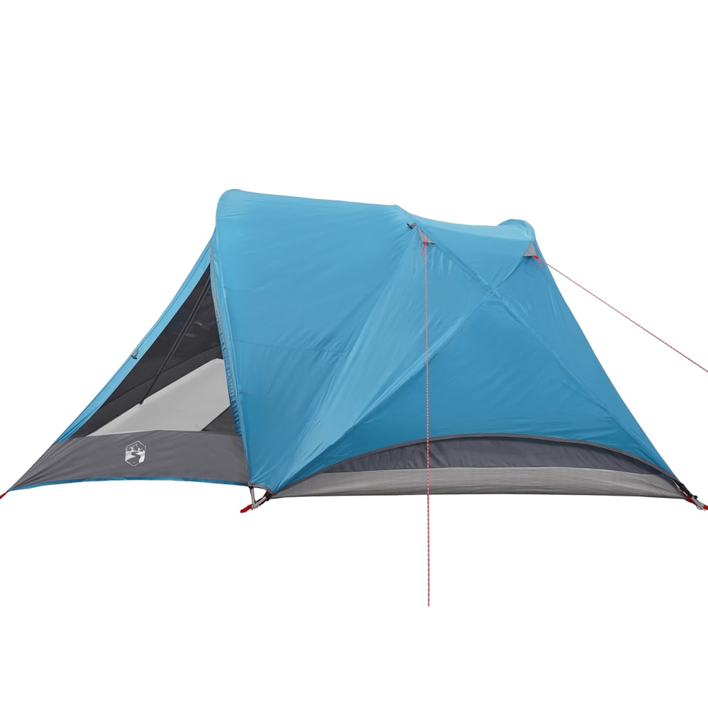 Tent 4-persoons waterdicht blauw