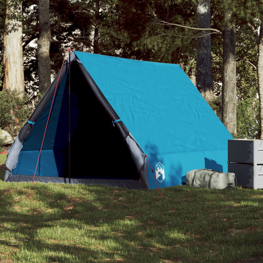 Tent 2-persoons A-frame waterdicht blauw