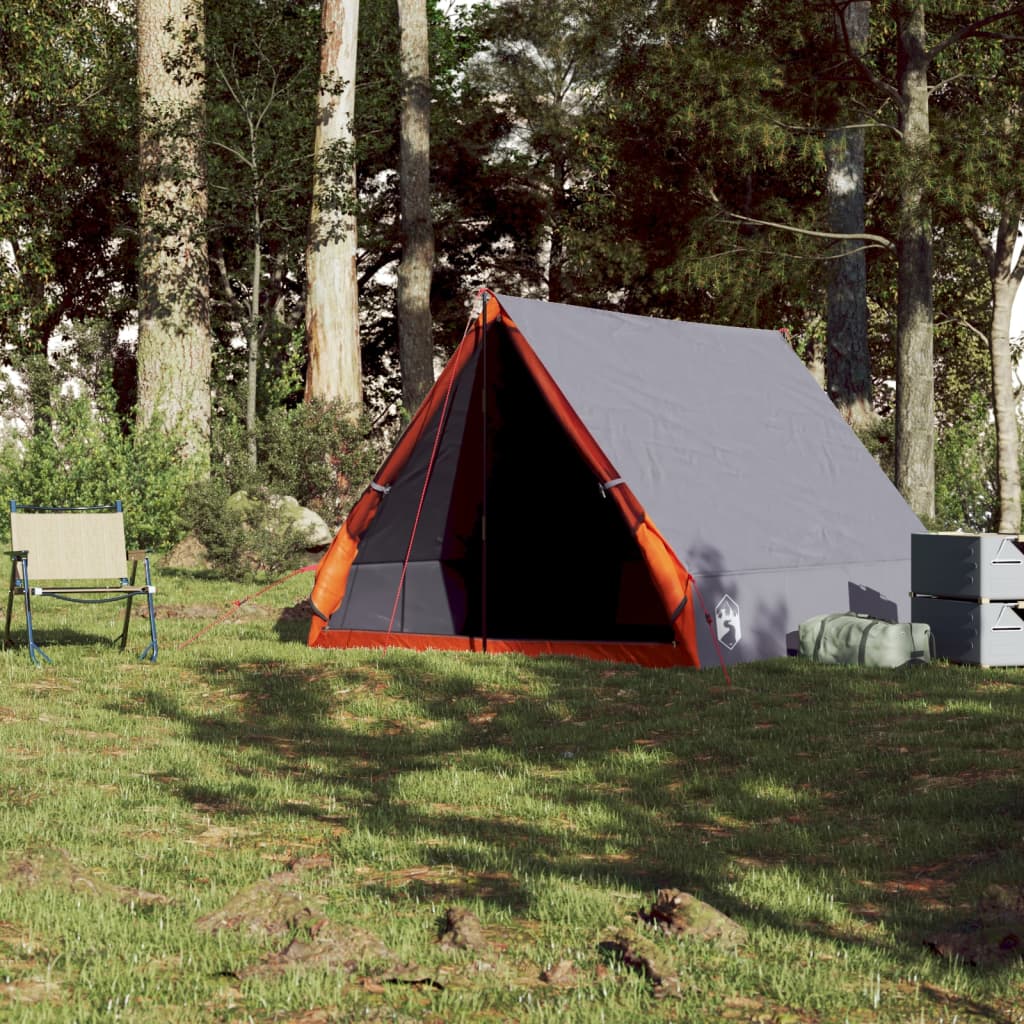 Tent A-frame 2-persoons waterdicht grijs