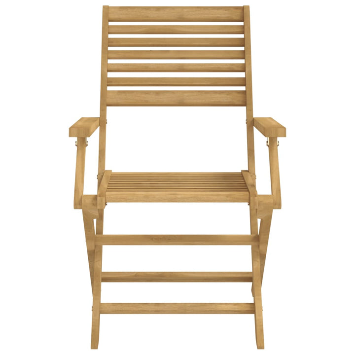 Tuinstoelen 2 st inklapbaar 54,5x61,5x86,5 cm acaciahout