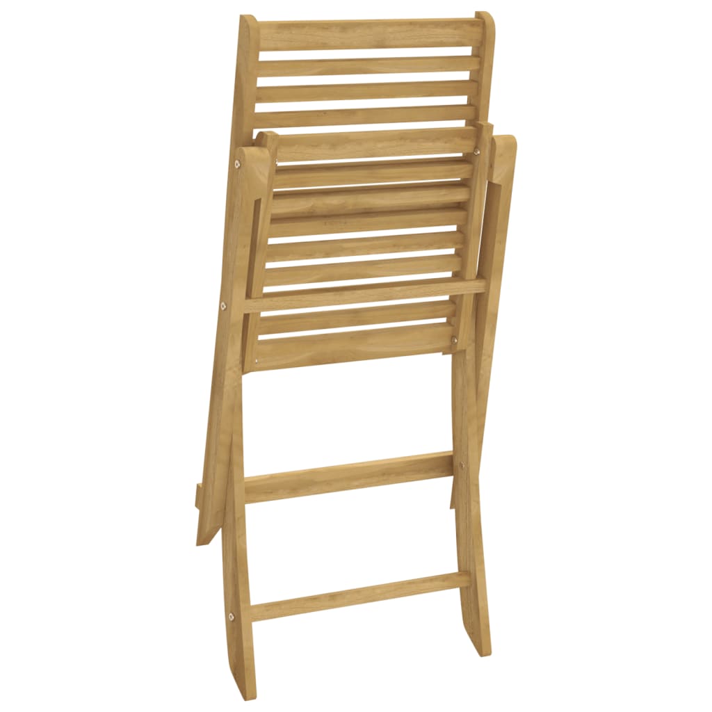 Tuinstoelen 2 st inklapbaar 48,5x61,5x87 cm massief acaciahout