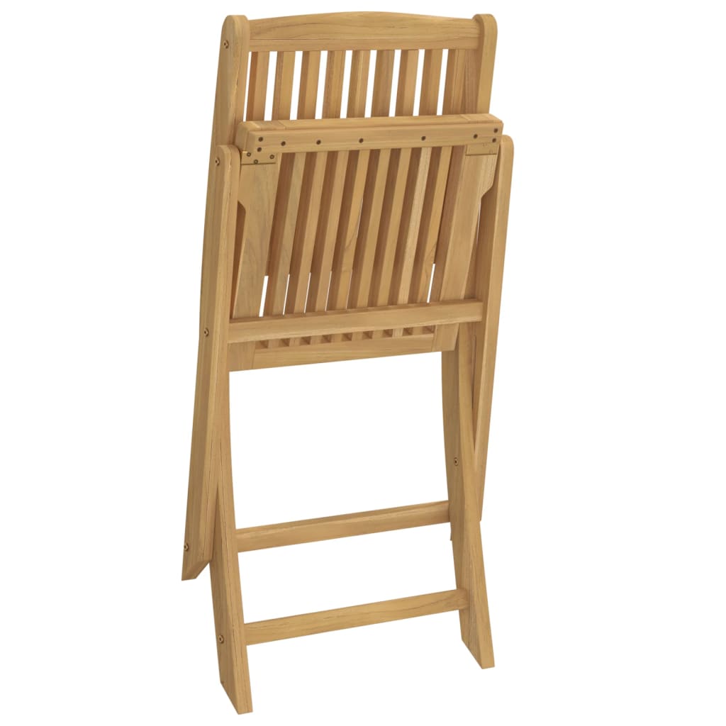 Tuinstoelen 4 st inklapbaar 57x49x90 cm massief acaciahout