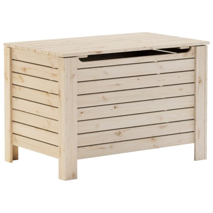 Opbergbox met deksel RANA 80x49x54 cm massief grenenhout