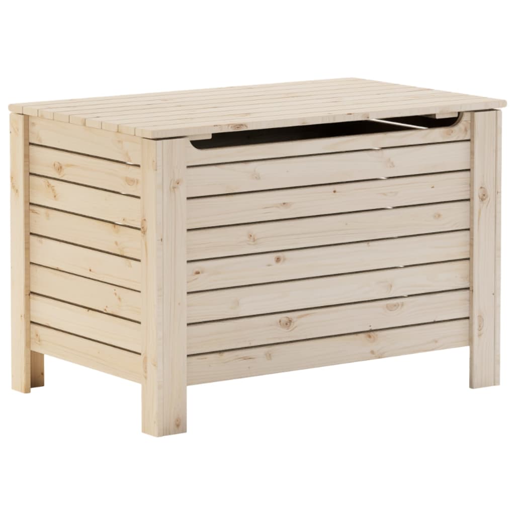 Opbergbox met deksel RANA 100x49x54 cm massief grenenhout