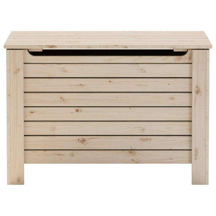 Opbergbox met deksel RANA 100x49x54 cm massief grenenhout