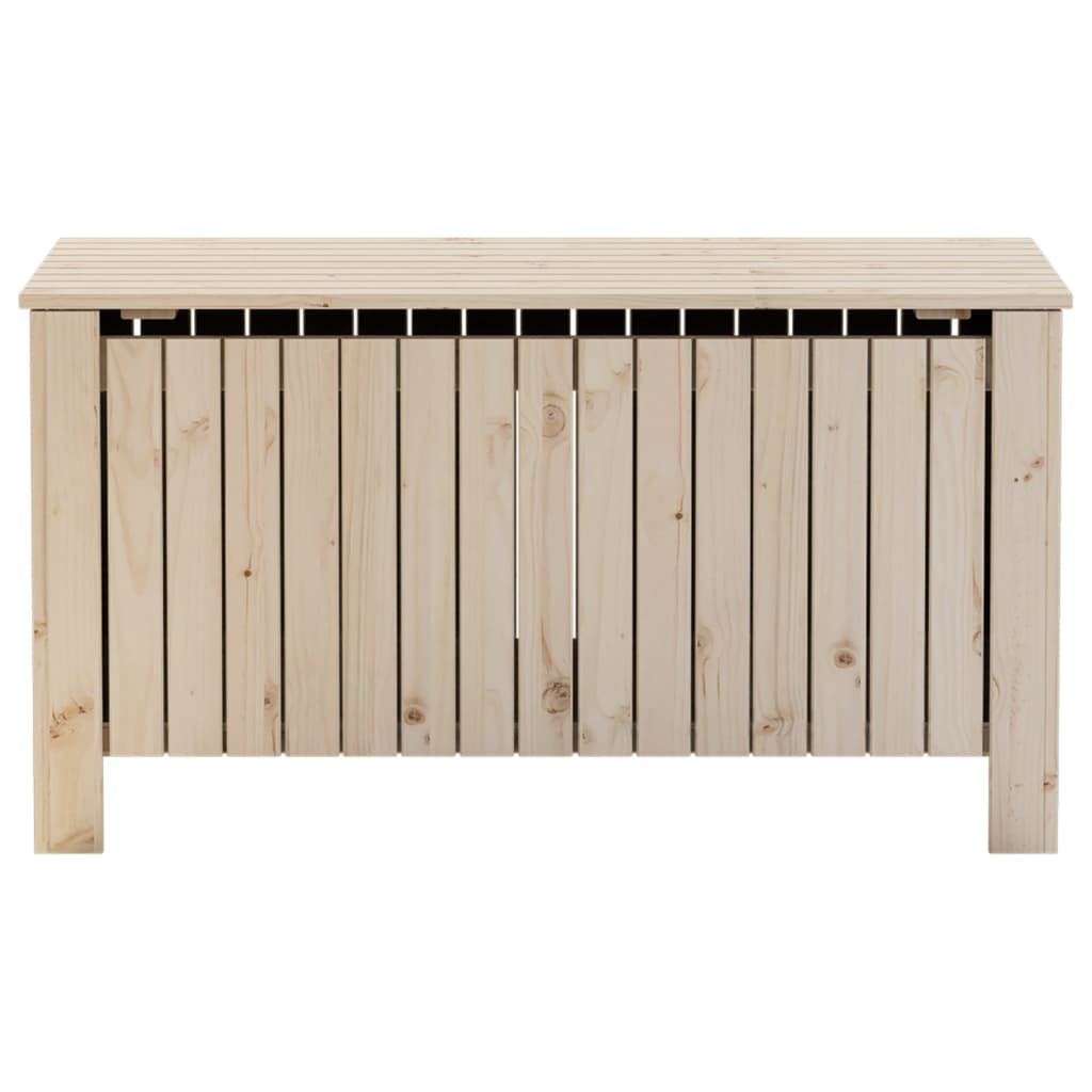 Opbergbox met deksel RANA 100x49x54 cm massief grenenhout