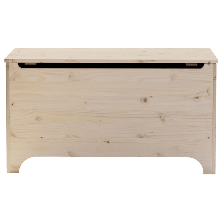 Opbergbox met deksel RANA 100x49x54 cm massief grenenhout