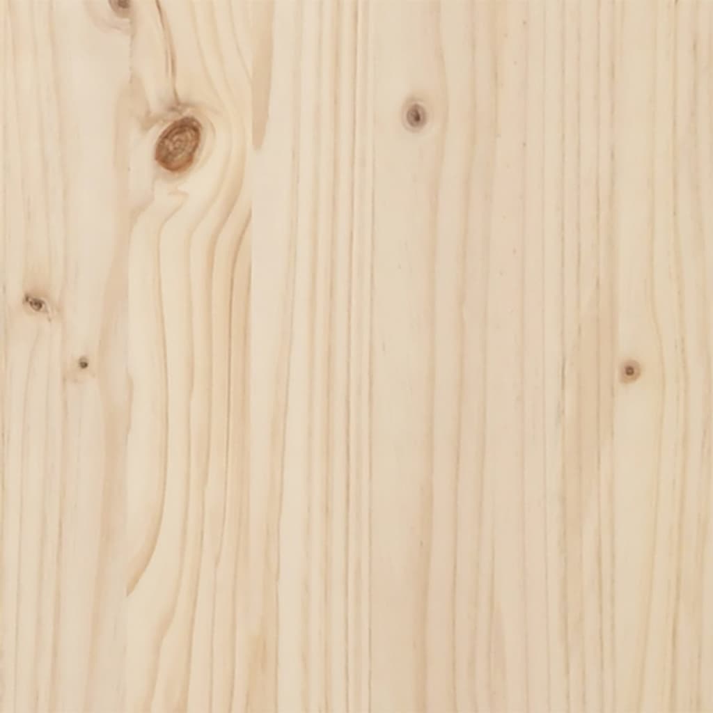 Picknicktafel 160x134x75 cm massief grenenhout