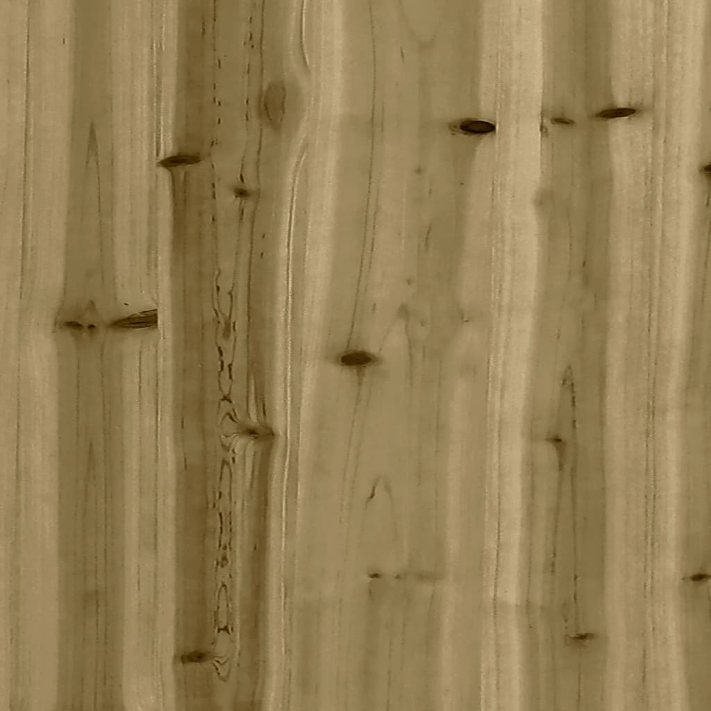 Picknicktafel 105x134x75 cm geïmpregneerd grenenhout
