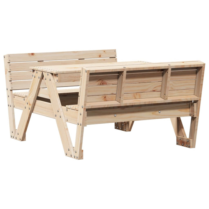 Picknicktafel voor kinderen 88x122x58 cm massief grenenhout