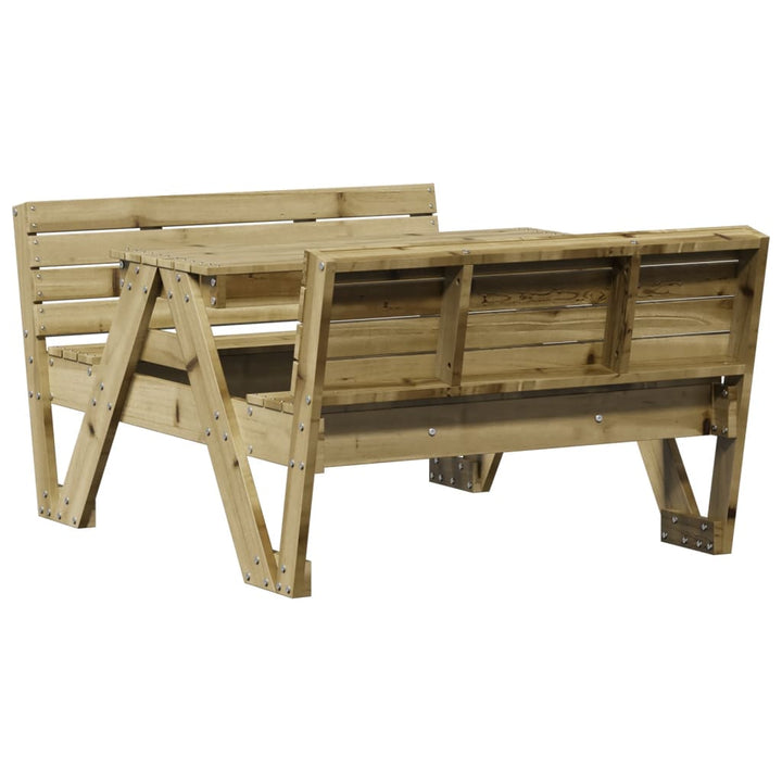 Picknicktafel voor kinderen 88x122x58 cm geïmpregneerd hout