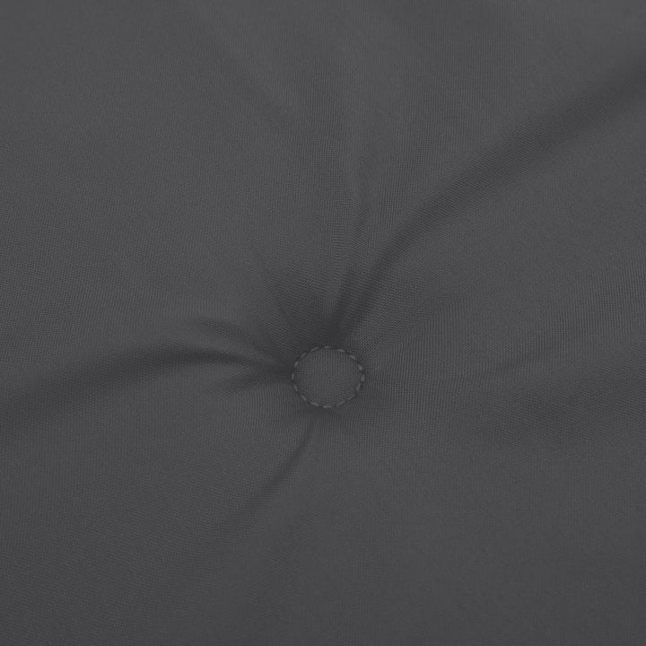 Terrasstoelkussen (75+105)x50x3 cm stof gemøªleerd antraciet