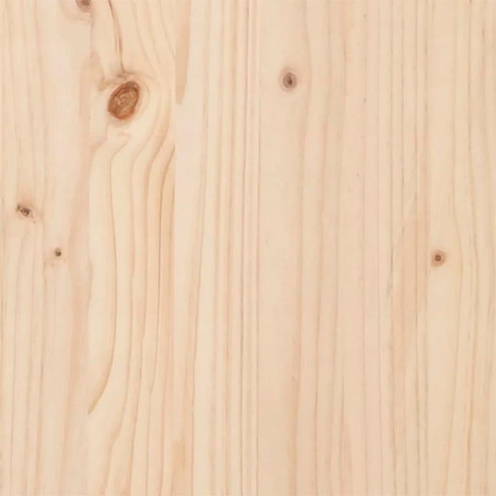 Tuinvoetenbank 62x30x32 cm massief grenenhout