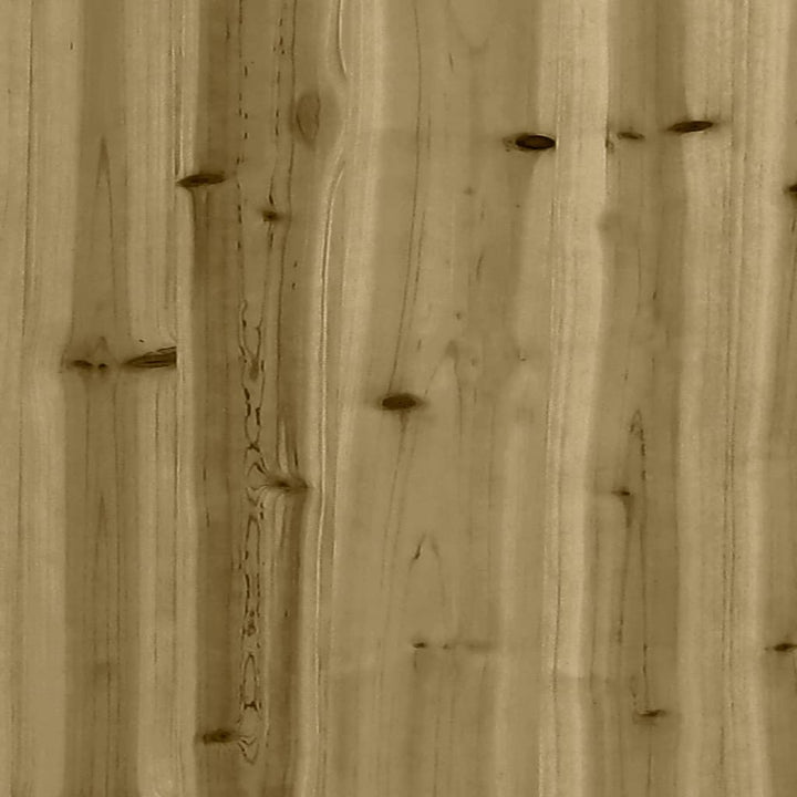Tuintafel 100x50x75 cm geïmpregneerd grenenhout