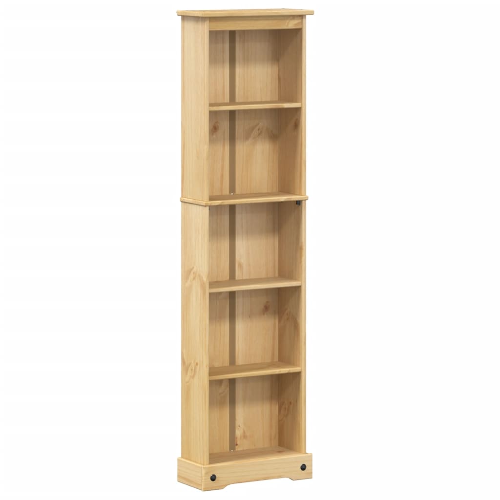 Boekenkast Corona 46x20x170 cm massief groenenhout