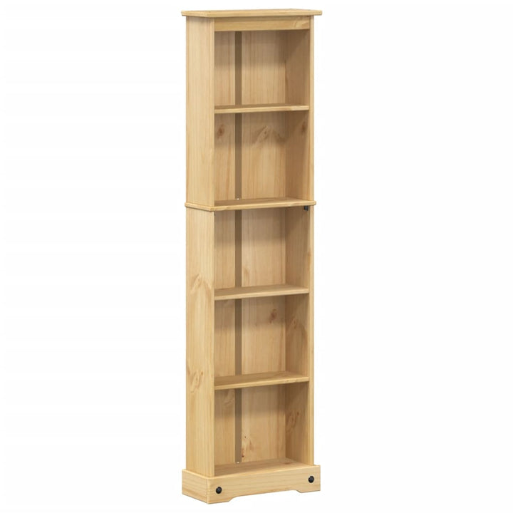 Boekenkast Corona 46x20x170 cm massief groenenhout