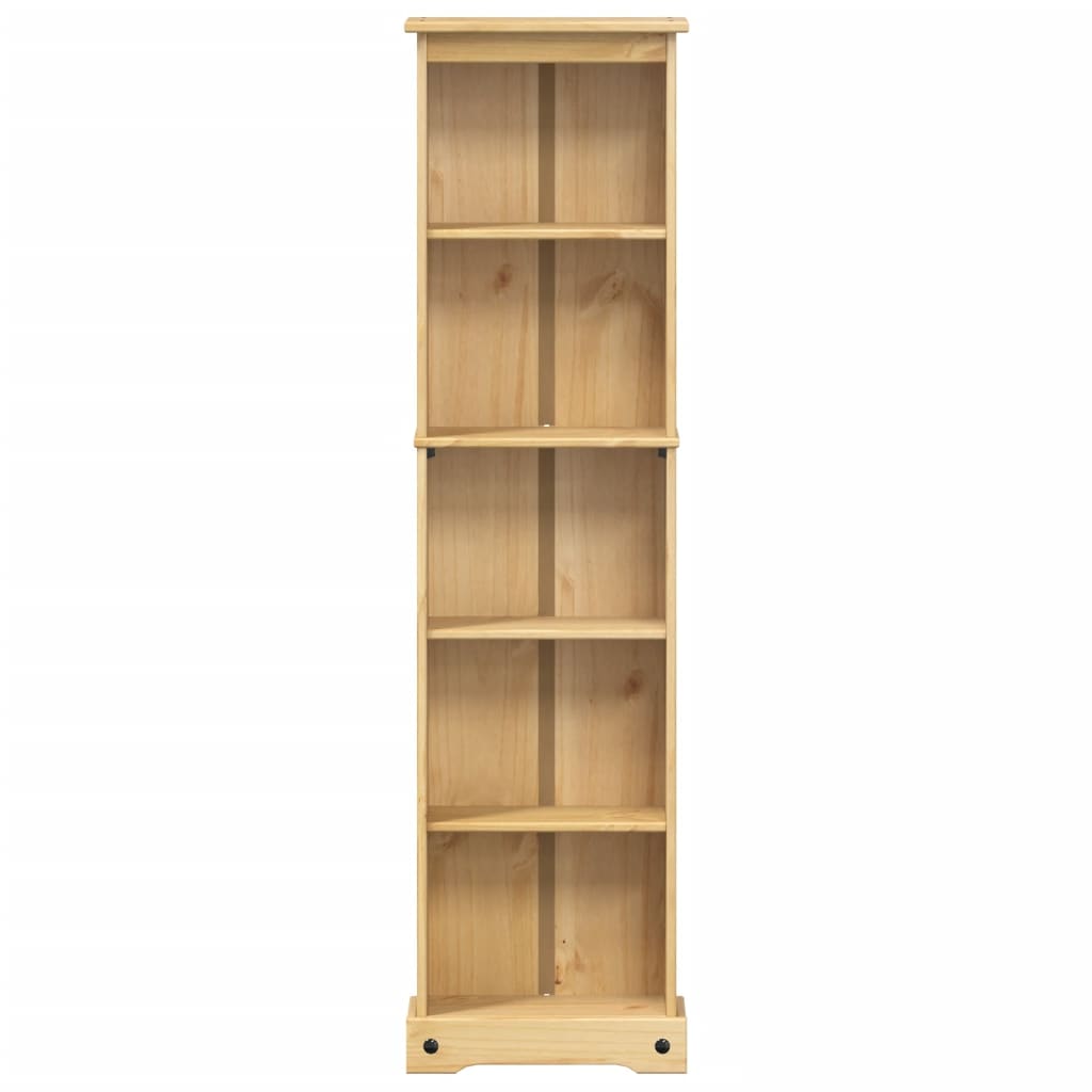 Boekenkast Corona 46x20x170 cm massief groenenhout