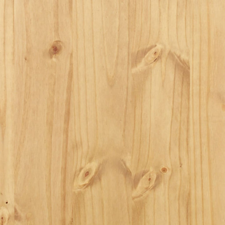 Schoenenkast Corona 86x38,5x108 cm massief grenenhout