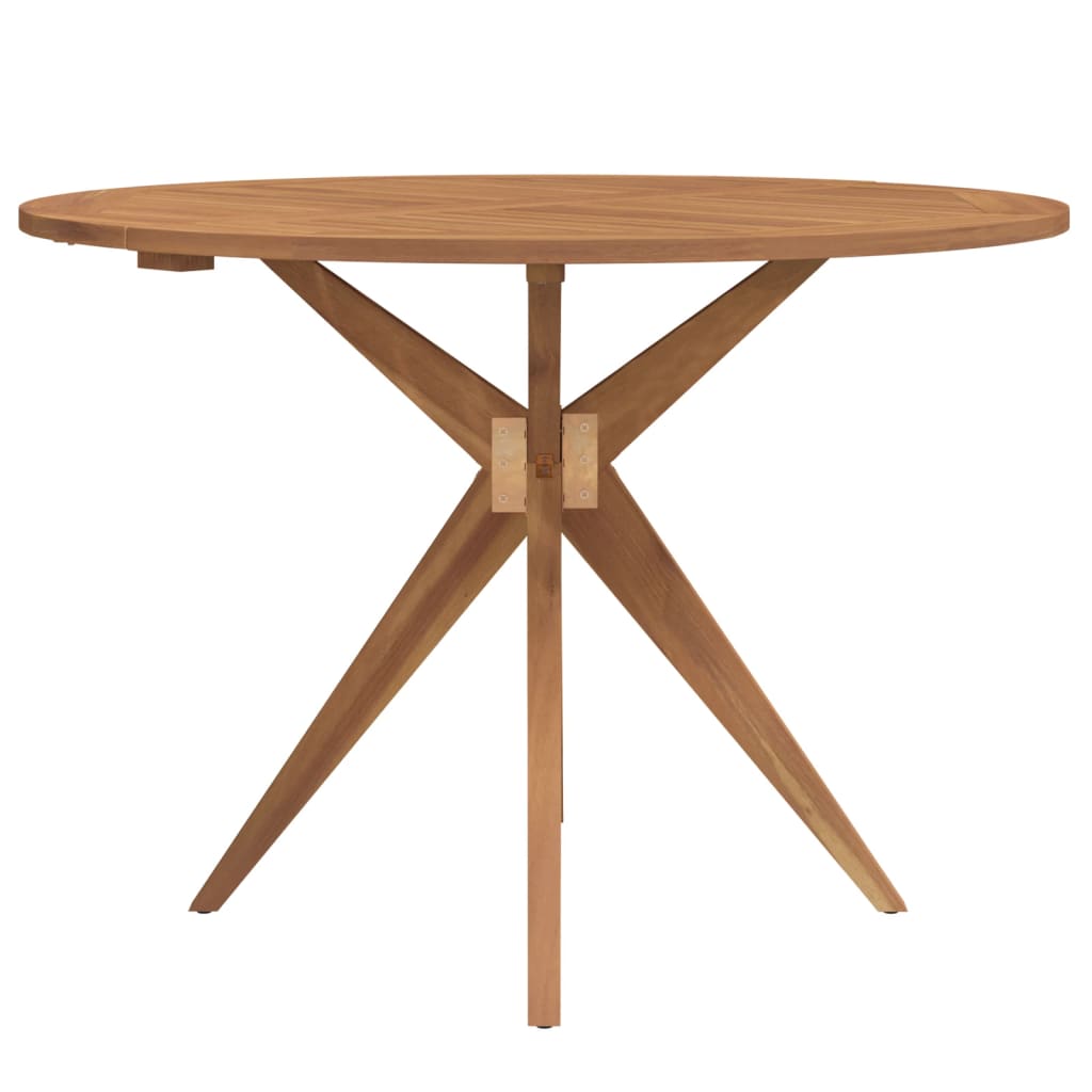 Tuintafel rond ø˜110x75 cm massief acaciahout