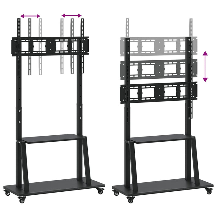 Tv-standaard wielen 32"-90" scherm 100 kg Max VESA 800x600 mm