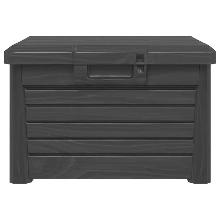 Kussenbox 73x50,5x46,5 cm polypropeen antracietkleurig