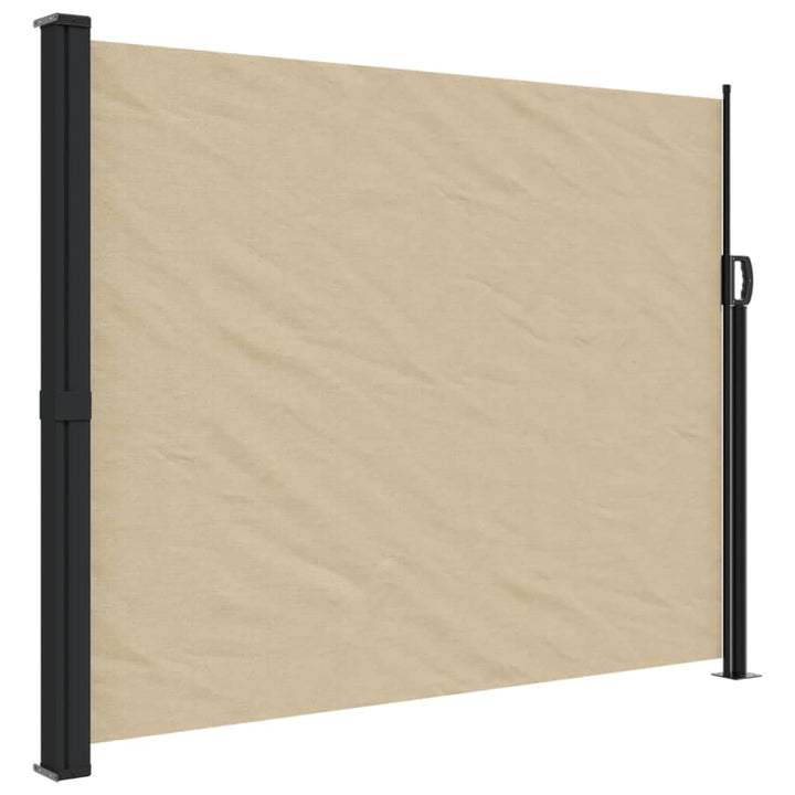 Windscherm intrekbaar 170x300 cm beige