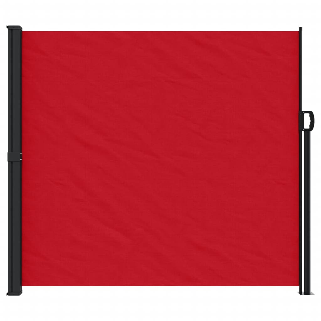 Windscherm uittrekbaar 180x300 cm rood