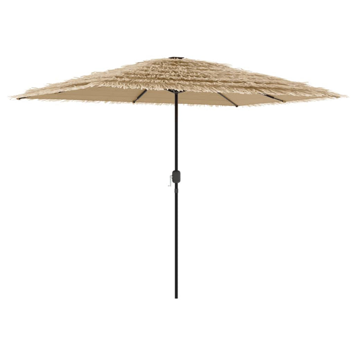 Parasol met stalen paal 300x200x250 cm bruin