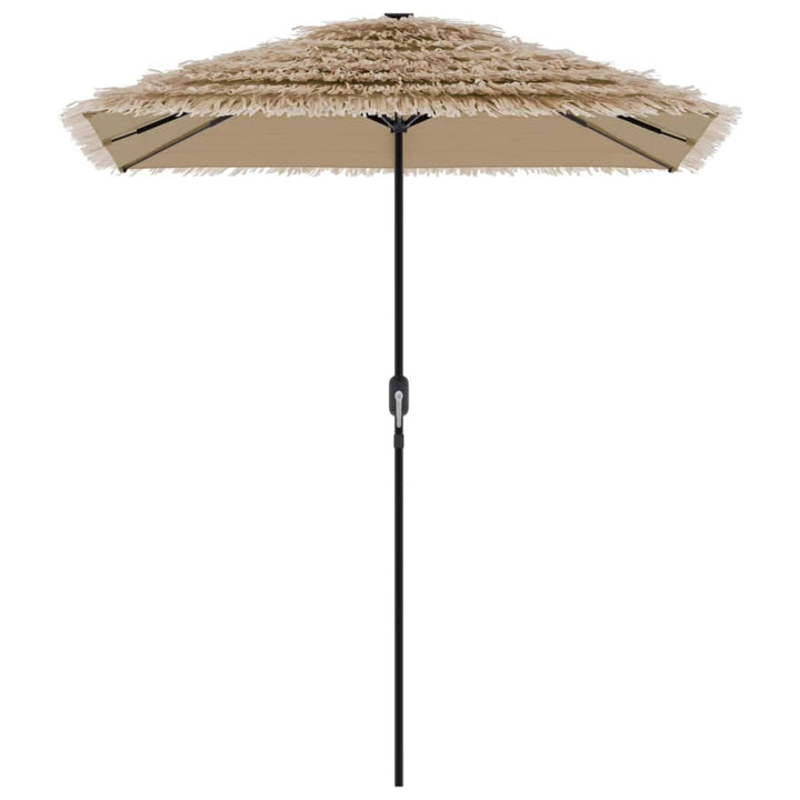 Parasol met stalen paal 300x200x250 cm bruin