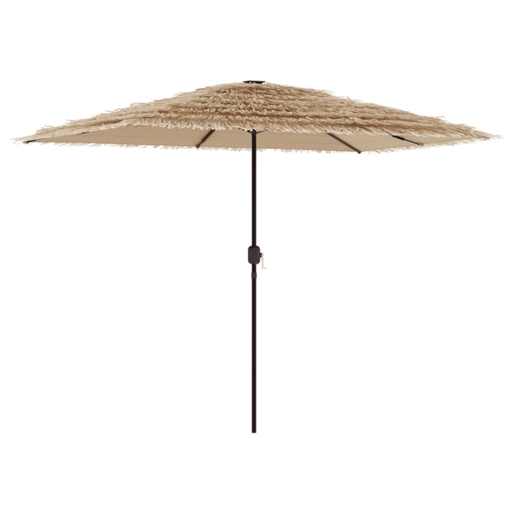 Parasol met stalen paal 300x200x250 cm bruin