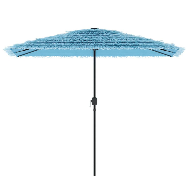 Parasol met stalen paal 300x200x250 cm blauw