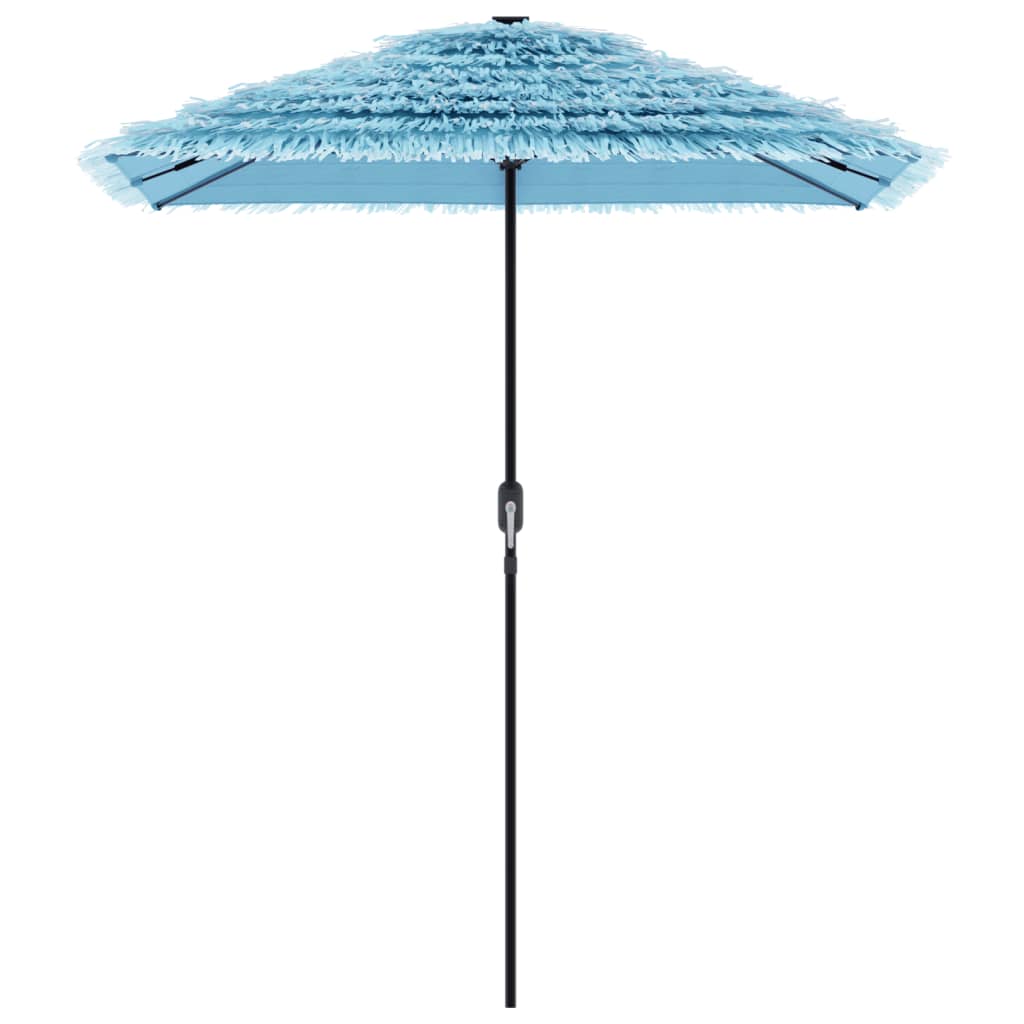 Parasol met stalen paal 300x200x250 cm blauw