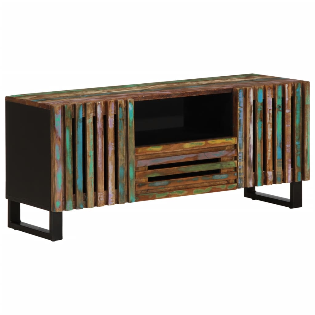 Tv-meubel 100x34x46 cm massief acaciahout