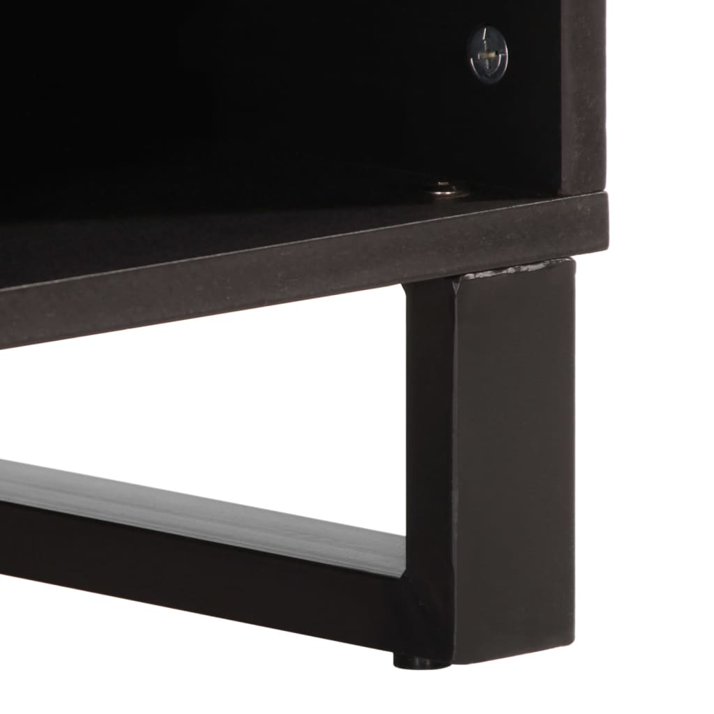 Tv-meubel 100x34x46 cm massief ruw mangohout